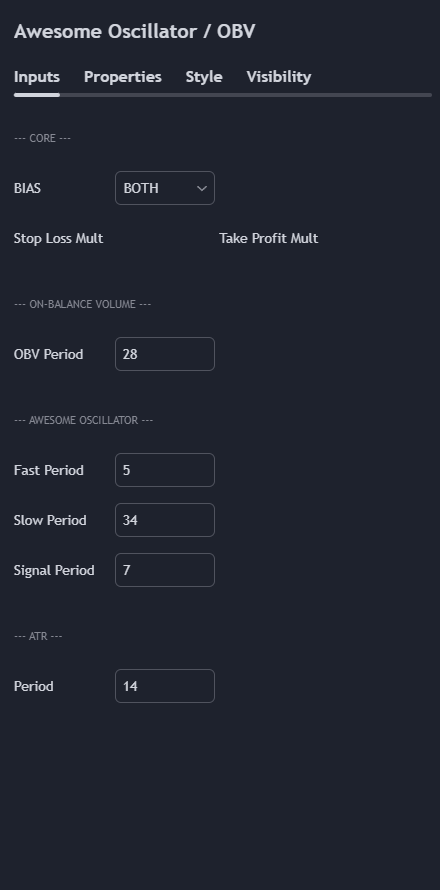 Tradefinder Interface